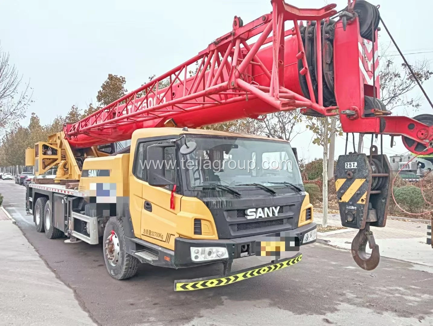 Chine 2020 Grue mobile de camion d'occasion de 25 tonnes