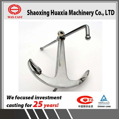 Investment Casting Precision Casting Lost Wax Casting SS316L Marine Anchor