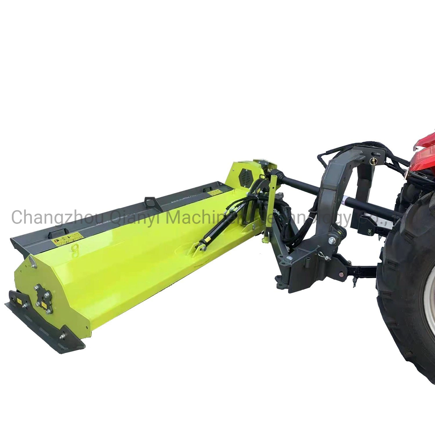 Super Heavy Duty Verge Flail Mower with Hydraulic Arm and Rear Bonnet