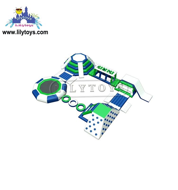 Inflatable Large Theme Aqua Sea Park/SGS Inflatable Water Sport Type Standard Aqua Park for Sale