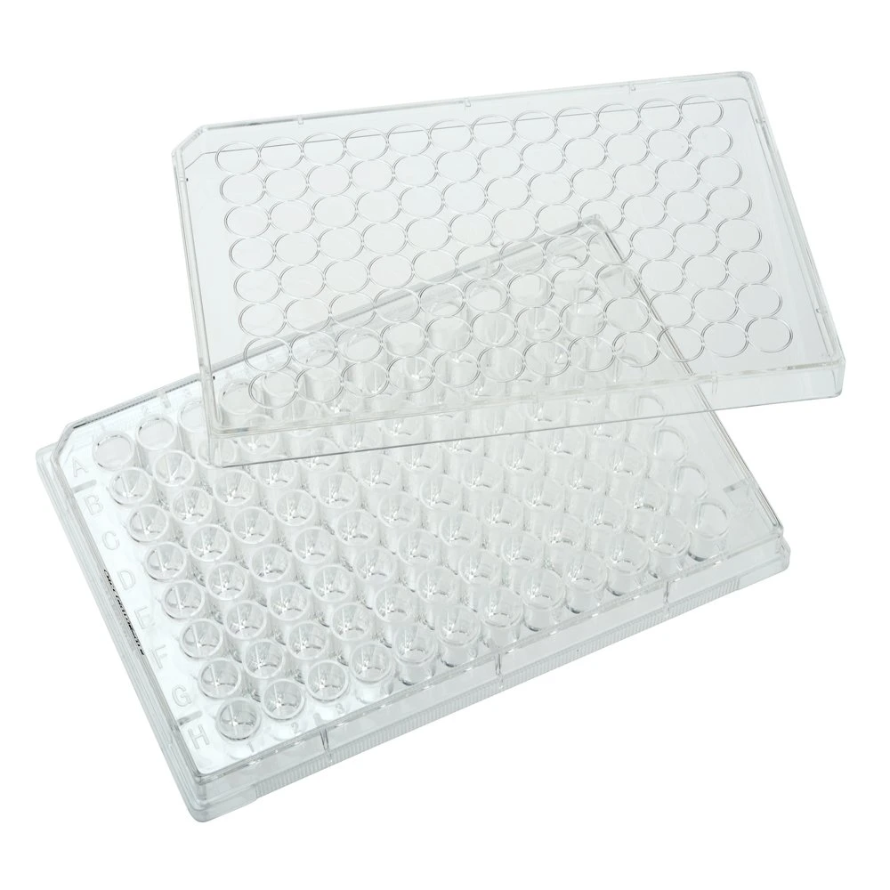 96well PCR Reaction U Bottom Sterile Cell Tissue Culture Plate with Cover