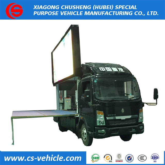 China Suppliers P6 HOWO Digital LED Billboard Truck