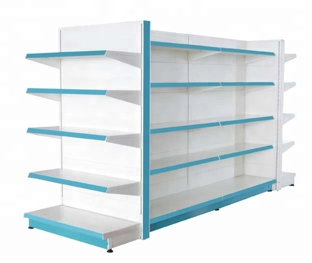 Popular Design Metal Supermarket Display Island Shelves