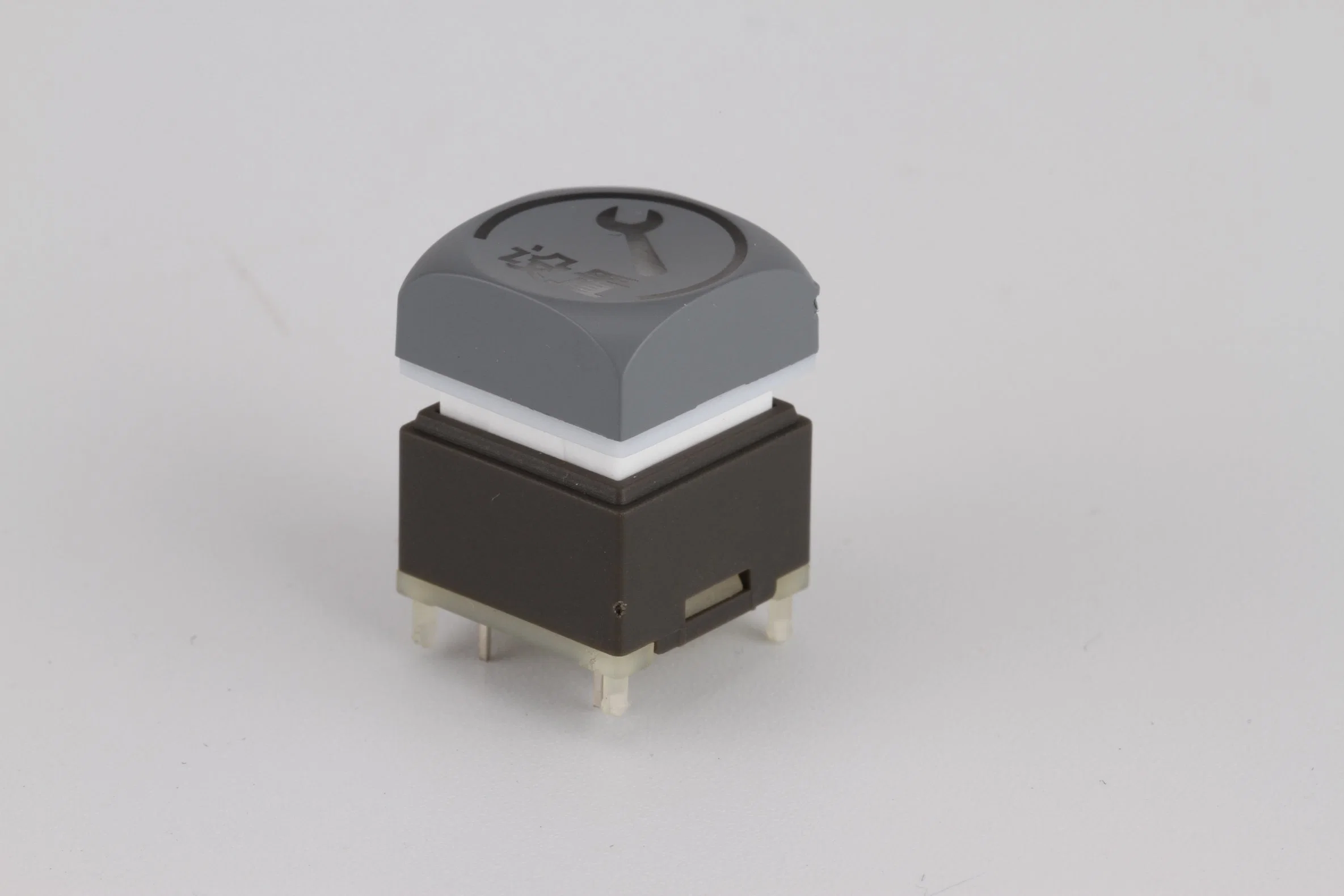 IP67 Mini Round Push Switches for Pool Related Applications, Multi-Color LED