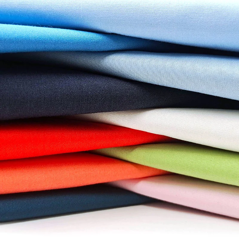 Wholesale Double Sides Waterproof Polyester Cotton Twill Fabric for Shirts