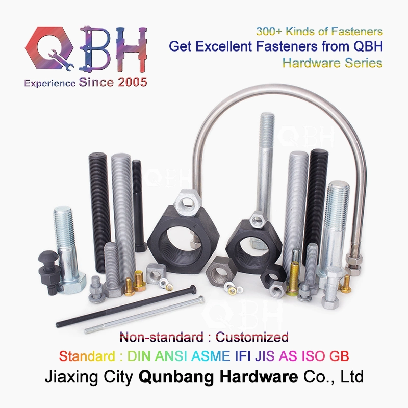 Qbh Customized DIN125 DIN127 F436 F959 As1252 Nfe 25-51 Carbon Stainless Steel Zinc Zp/Plain/Black/HDG/Dacromet/Geomet/Nickle Plated Shim Gasket Washer Fastener