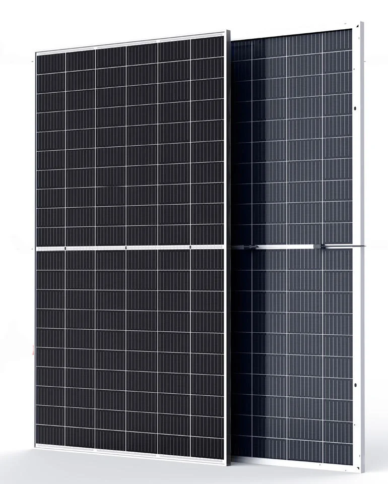 تخفيضات ساخنة في أوزبكستان 655W Monocryston Solar Panel نصف قطع الخلية