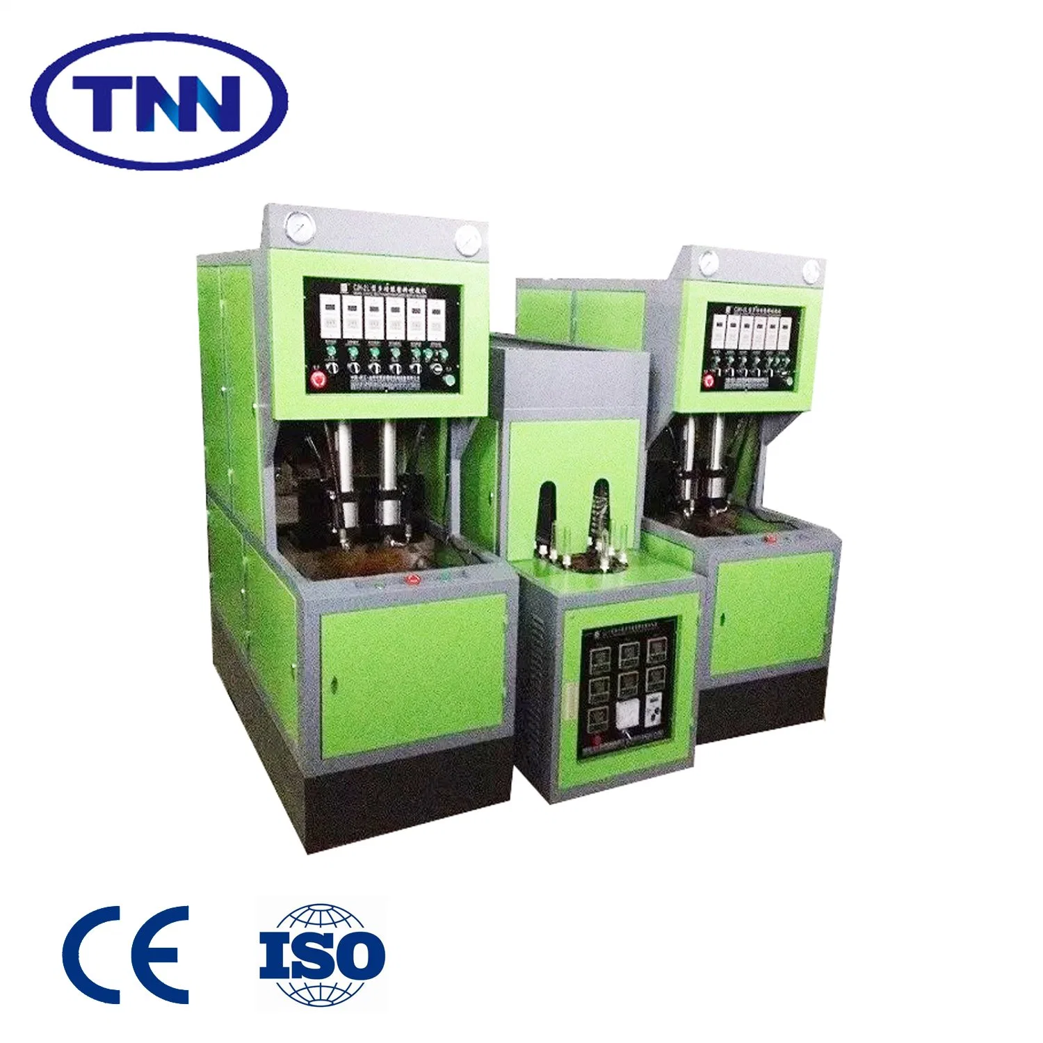 Tnn Hy Semiautomáticos de alta velocidade de tomada de garrafa pet máquina de moldagem por sopro / máquina de moldagem por sopro
