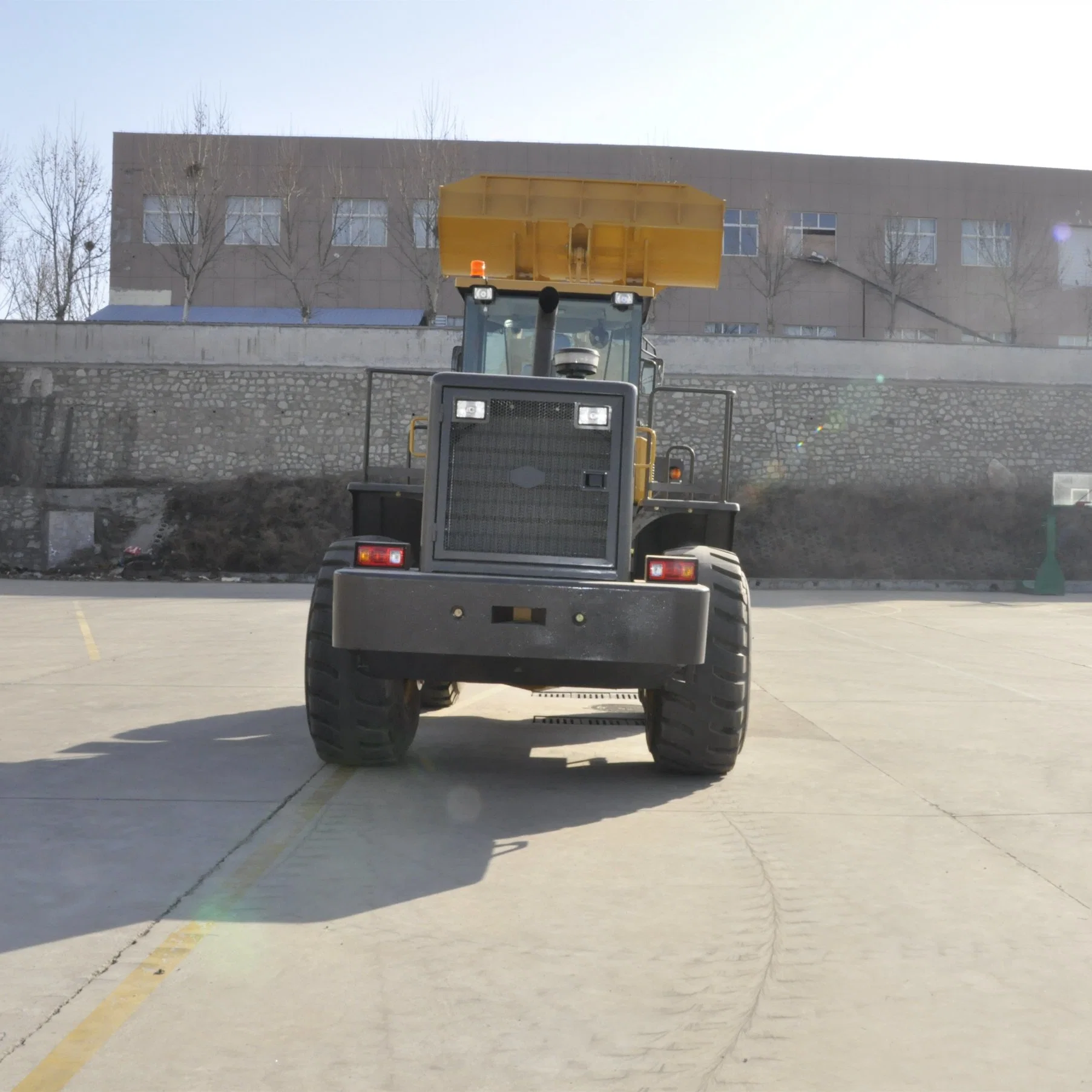 Daiyue Feicheng Shandong SD Yineng Yn958g Front End Loader 4WD Wheel Loader