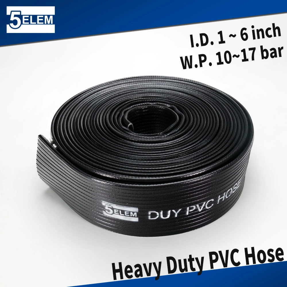 Lay Flat PVC Hose for Heavy Duty and Industrial Water Transfer