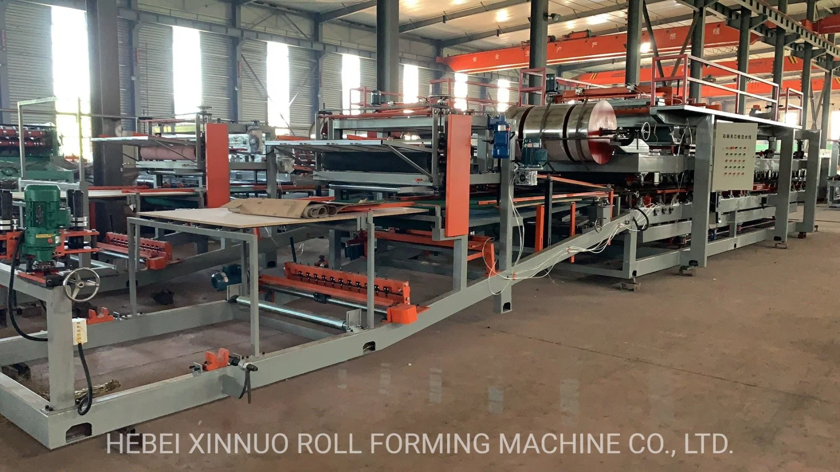 EPS Sandwich Panel Roll Forming Machine Production Line