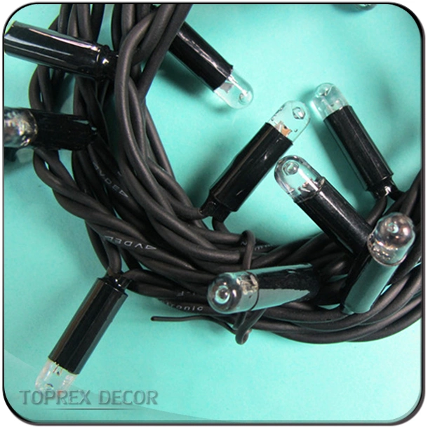 Outdoor Color Optional IP65 Rubber Cable String LED Lighting