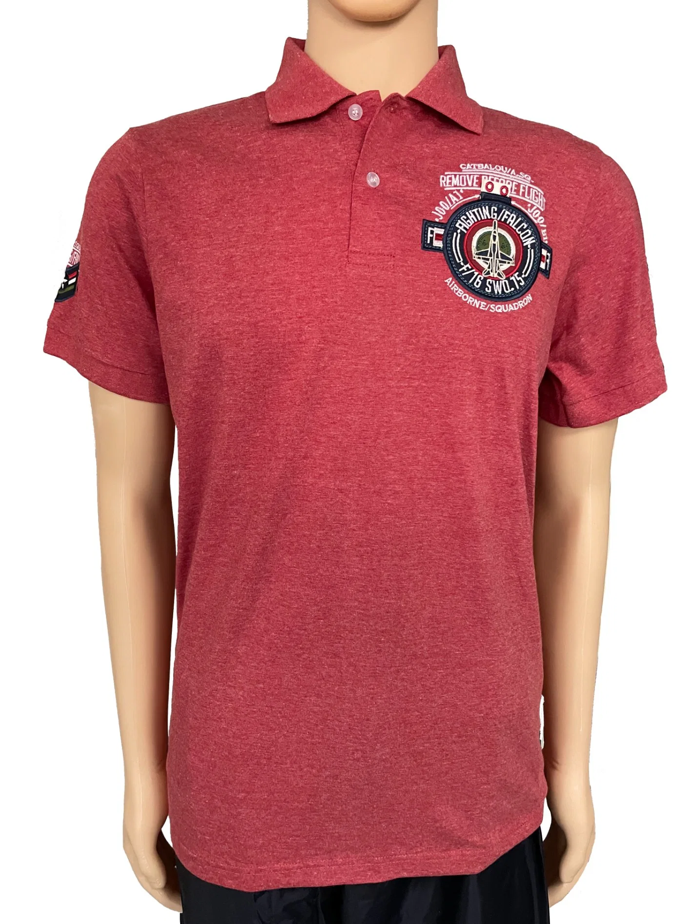 Men Polo T Shirt with Embroidery Logo