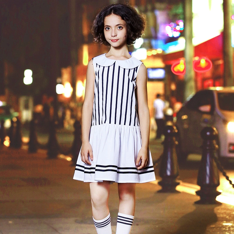 Wholesale Designs Stylish Design Middle School Uniform Dress