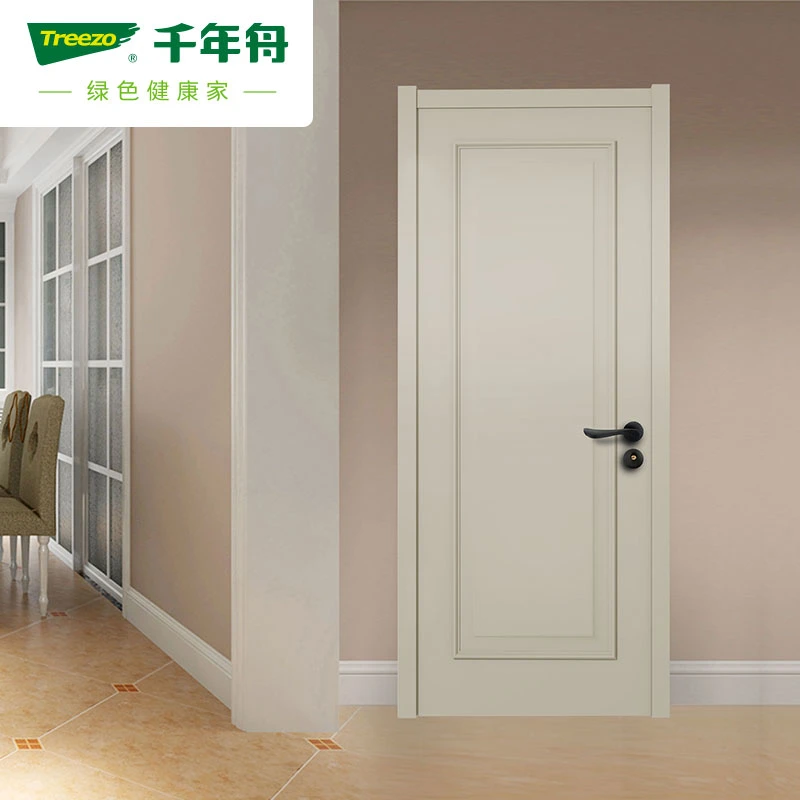 Hot Selling Good Quality Classic Design Interior MDF Door Engineering Series Engineering Cheap Painting MDF Door