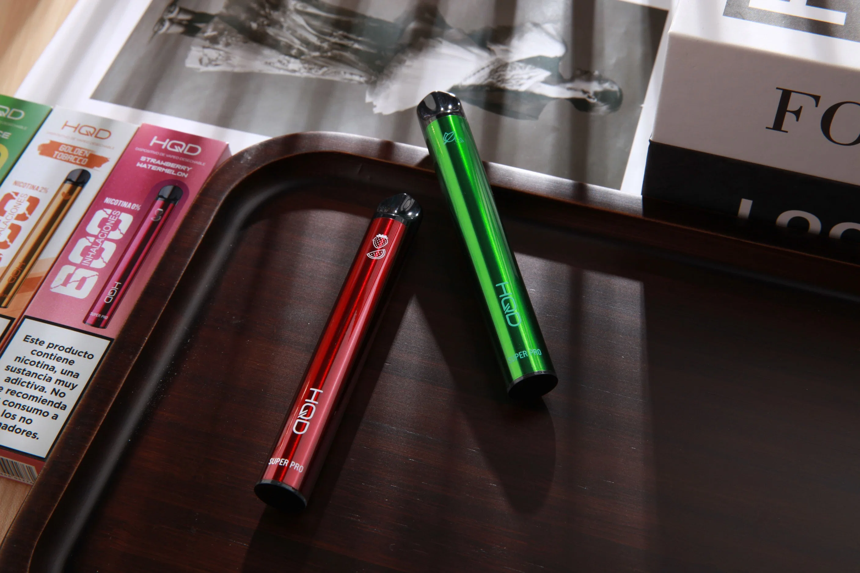 Hqd Top Quality 600puffs Disposable/Chargeable Vape Pod System Super PRO with Tpd Certifaction Gets Popular in Europe