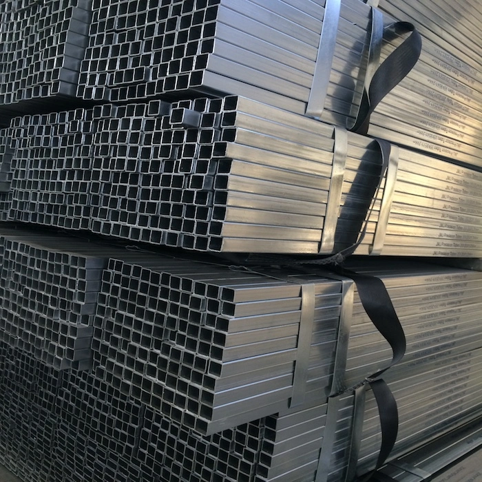 Mild Carbon Low Carbon Square Galvanized Structural ERW Rectangular Steel Pipe