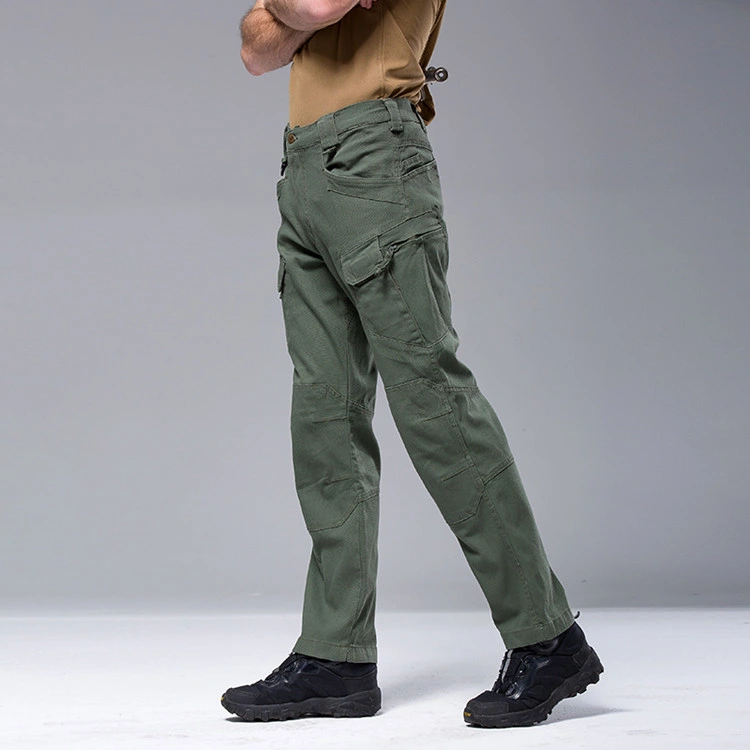 Calças de carga esportivas táticas IX7 para treinamento militar ao ar livre e caminhadas.
