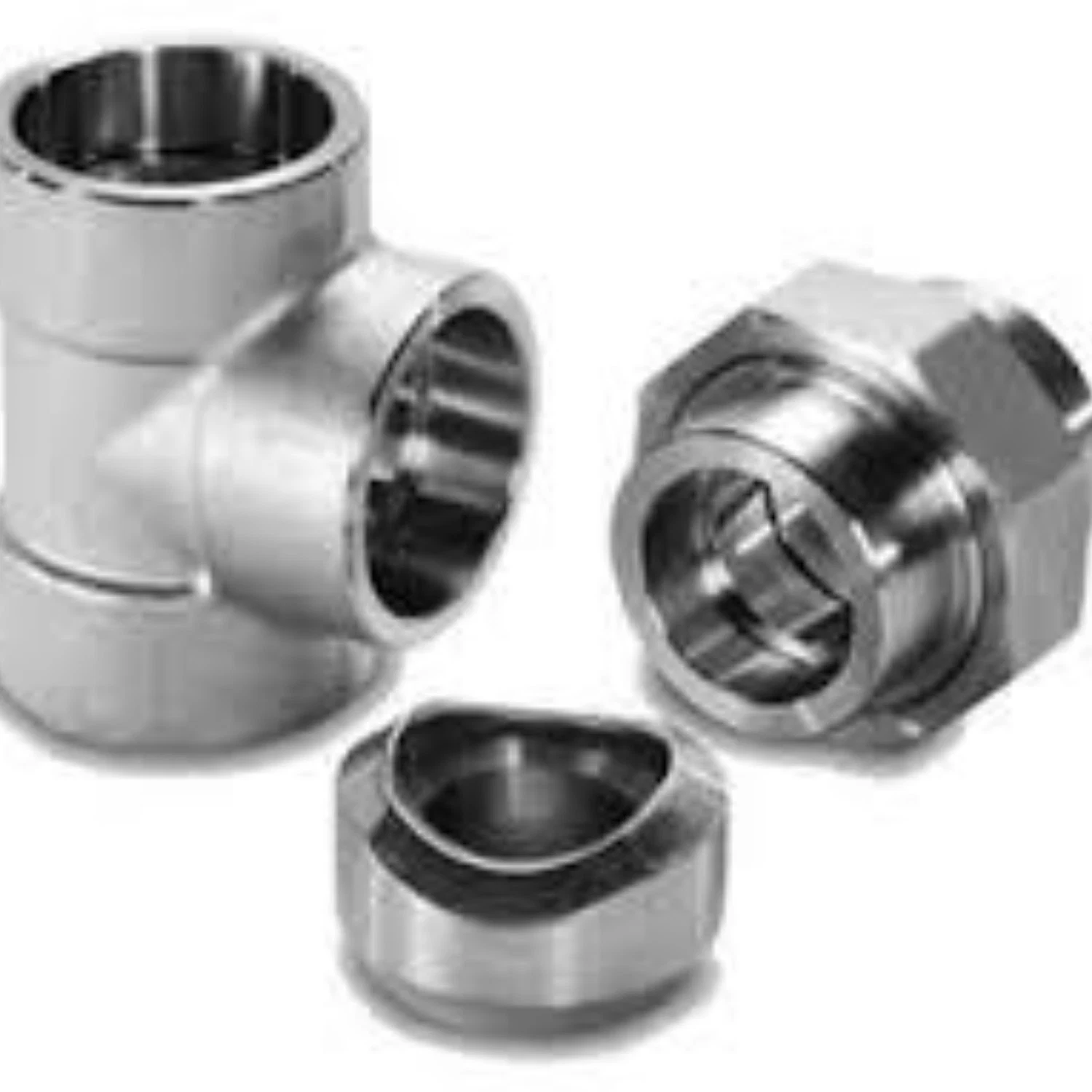 ASME B16.11 Forged Fittings Sw Coupling Sw Half-Coupling Boss Sw Cap Sw 45deg Lateral Tee Socket Weld Fittings