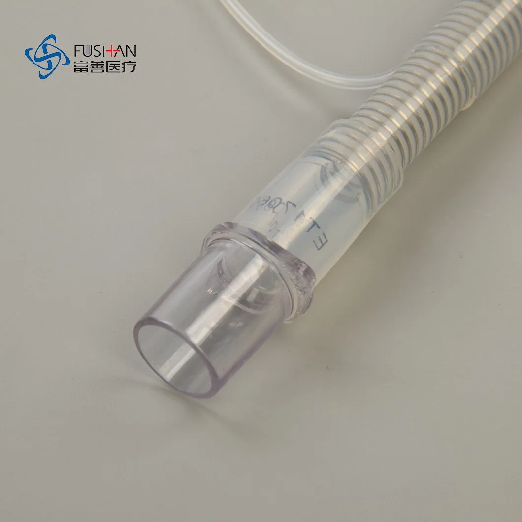 OEM ODM Silicone Medical Supply Disposable Endotracheal Tube Cuffed Uncuffed Anaesthesia PVC Tracheal Tracheostomy Cannula CE ISO Cfda Certified Ett 3.0-10.0mm