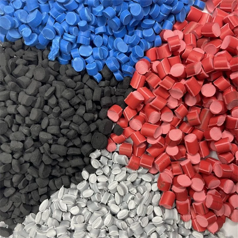 Plastic Granules Customized for PVC Flexible Cable Trunking Soft Roll