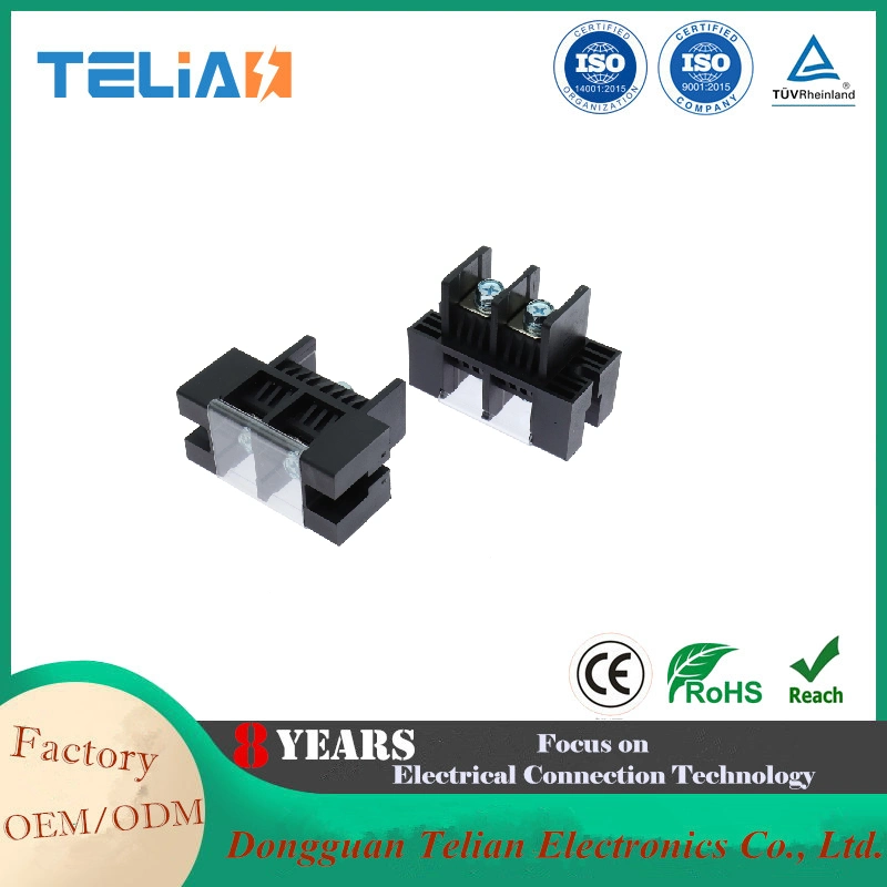 High Current Barrier Terminal Blocks Screw Feed Through Terminal Power Block 21mm 100A