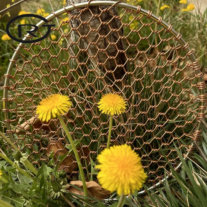 Malla de alambre de parrilla de forma redonda para actividades al aire libre