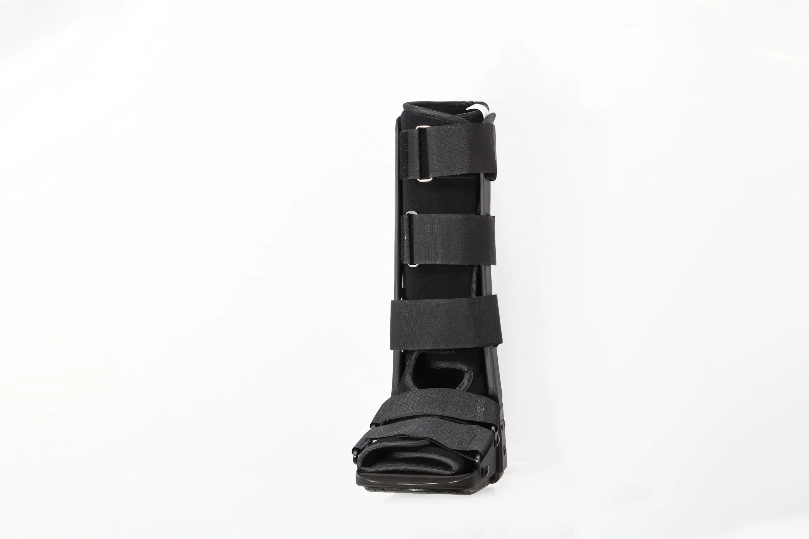 Tipo de fractura de tobillo de largo negro Soporte sin airbag Bota Walker