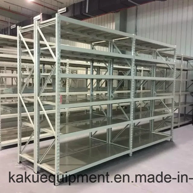 Industrial Warehouse Storage Steel Long Span Rack with Medium Duty Shelf