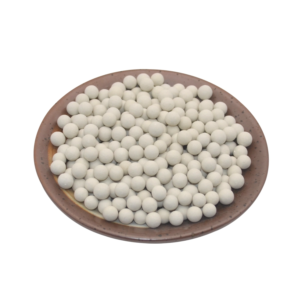 Deshumidificador de alta eficiencia Seguridad aluminio Oxido Ceramic Balls Alumina activada Gránulos de desecante