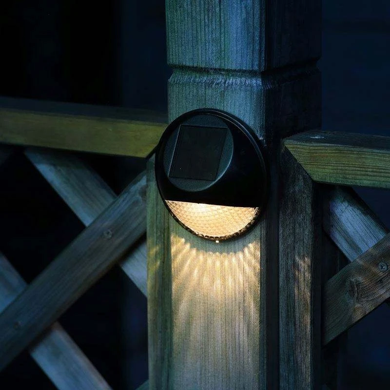 Promotion Solar Fence Lights Outdoor LED Light Landscape Solar Wall Light