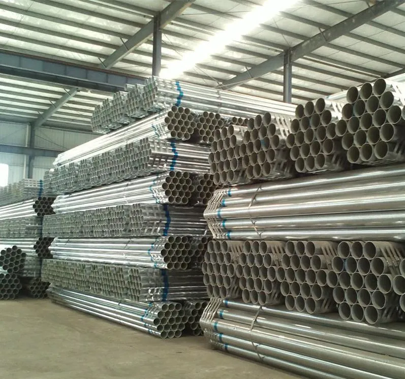 Galvanized Pipe Round Pipe - Galvanized Steel Culvert Pipe Per Meter for Greenhouse Frame