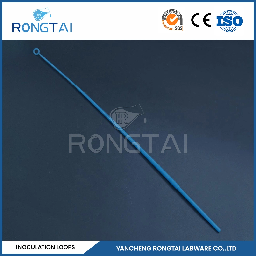 Rongtai Medical Laboratory Consumables Factory as Sterile 10UL 1UL Plastic PP as ABS Disposable Inoculating Loops China Lab Plasticware 10UL Inoculation Loops