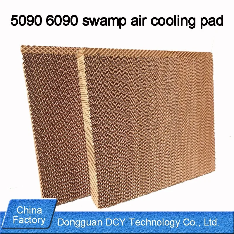 Custom Size 10cm 15cm Air High Water Absorption Evaporative Cooling Pad