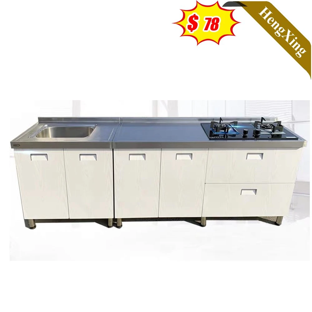 Hot Sell Low Prices New Linear Quality with Sink Ceramic Cooking Set Kitchen Cabinet