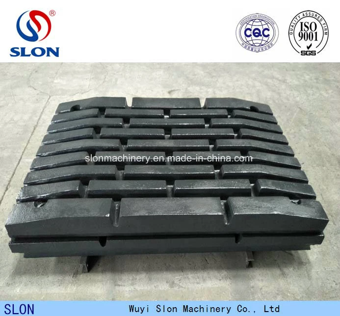 Manganese Casting Osborn Jaw Crusher Spare Parts Fixed/Swing/Moving Jaw Plate