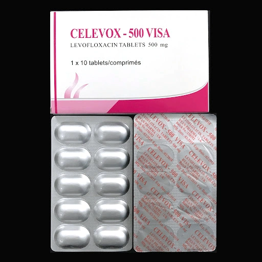 Levofloxacin гидрохлорида таблетки 500mg 5/14"в блистерной упаковке/Box Китая фармацевтической GMP