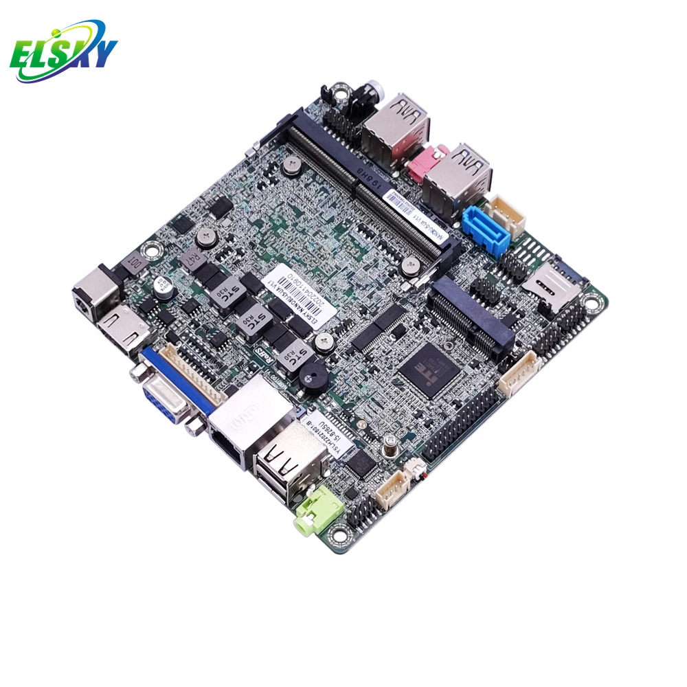 Elsky Nano-Itx Motherboard with CPU Whiskey Lake 8th Gen Core I7-8665u DDR4 Max 32g RAM UHD Graphics 4K Nano8u