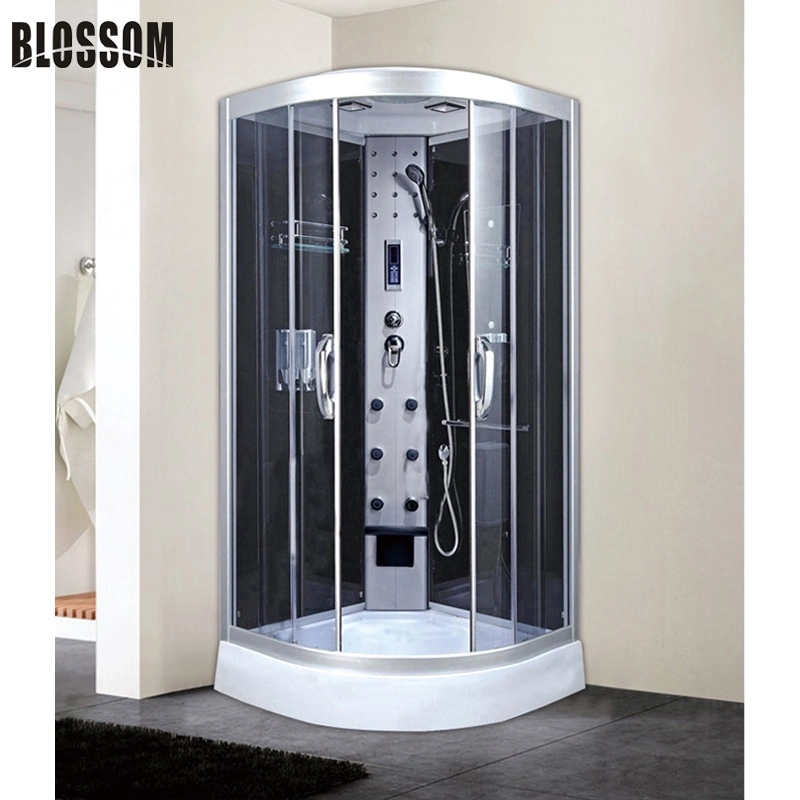 Luxury Massage Cmputer Shower Cabin Screen for Bathroom Glass Shower
