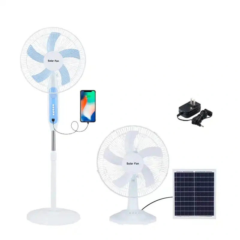 Strength Factory 16 18 Inch Stand Fan Solar Powered Fans for Home