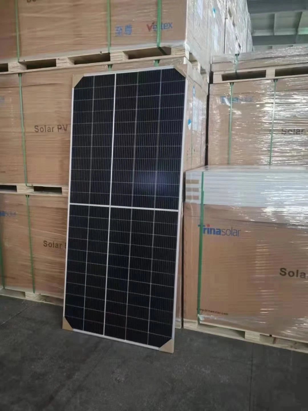 Runsol 505W Mono Solarmodul Solarmodul Marke Hochwertige Longi Ja QCells Trina Suntech Risen 450/455/470/480/490/495/500W Vietnam Polen