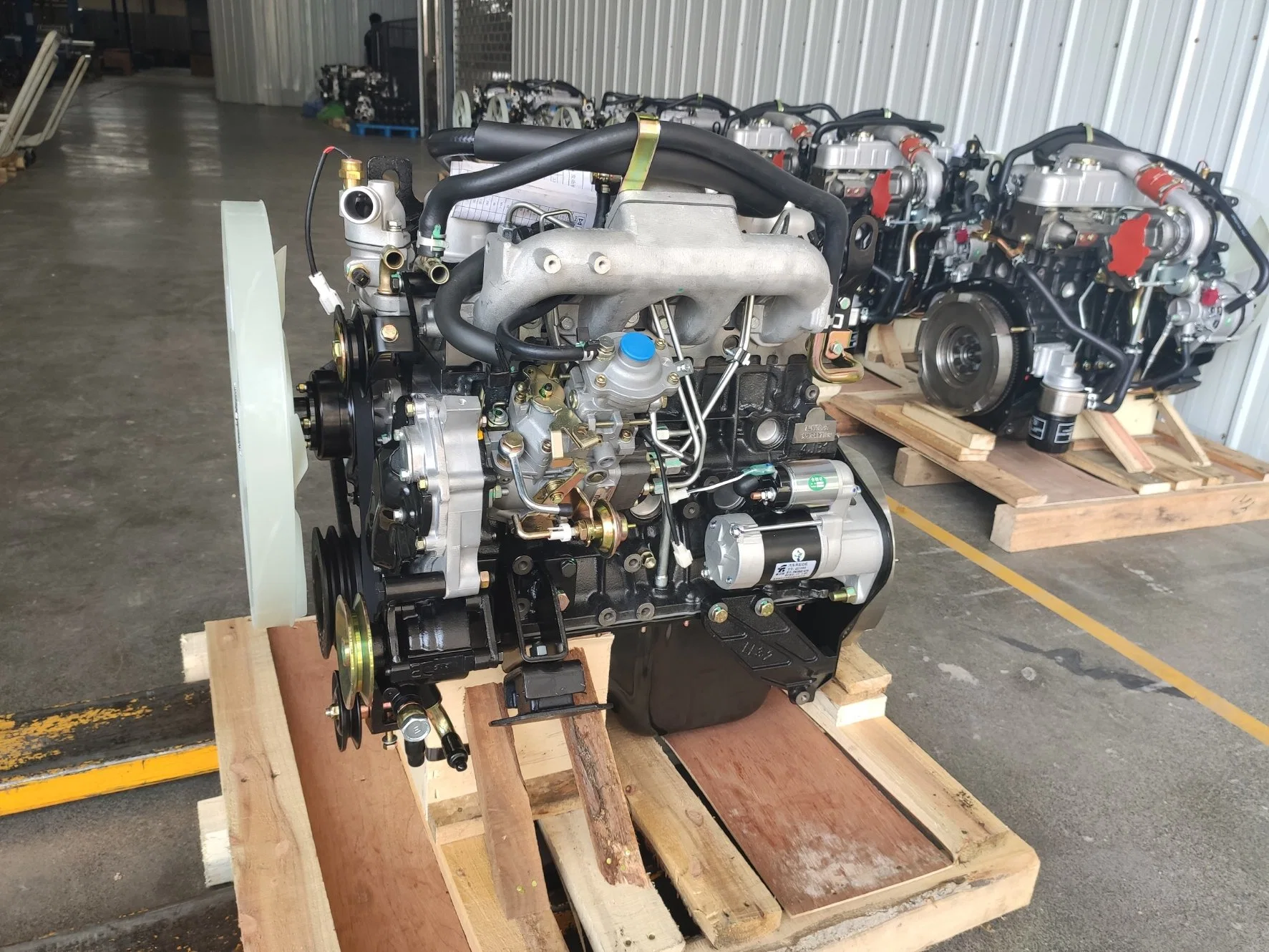 68kw Isuzu Diesel Engine 4jb1t/4jb1 for Vehicle/Forklift Marine Diesel Engine Boat Motor Engine 4 Strokes for Fishing Ship Water Cooled Diesel Engine