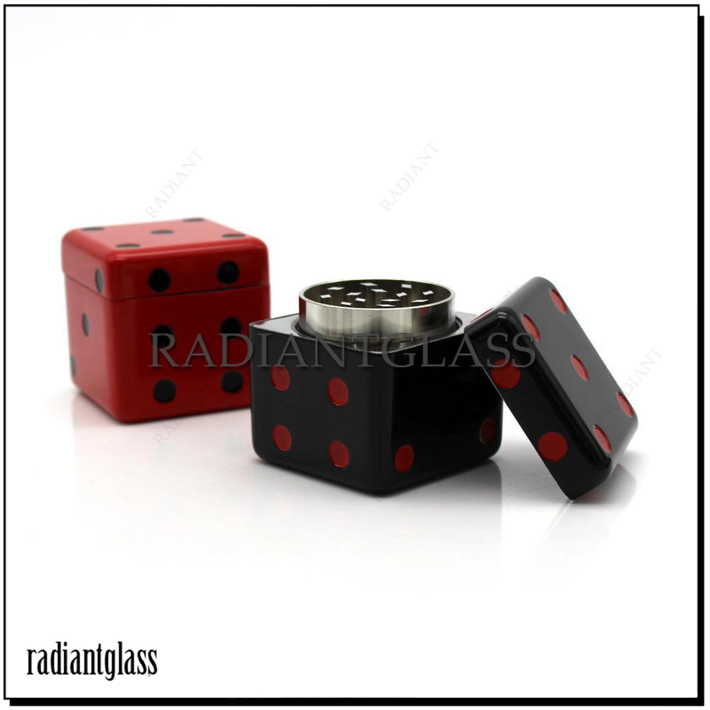 China Wholesale/Supplier Special Design Dice Metal Herb Grinder Smoking Accessories