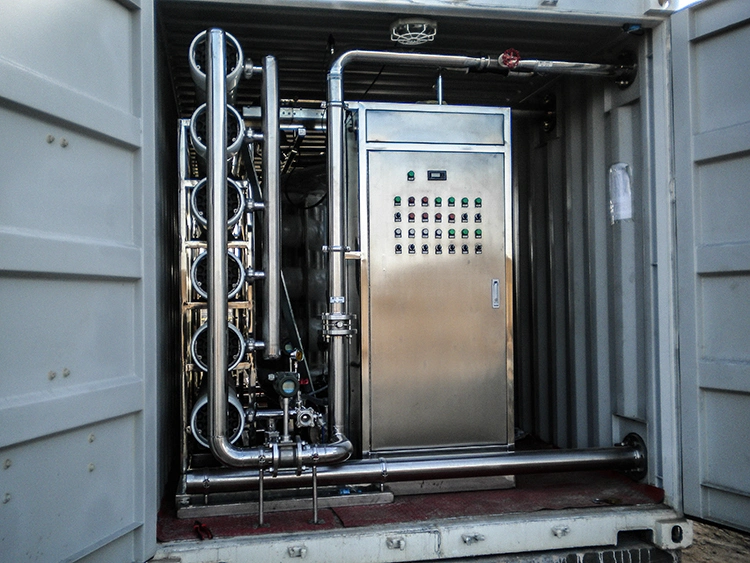 Portable Container Desalination System in Container Mobile Containerized RO Water Treatment