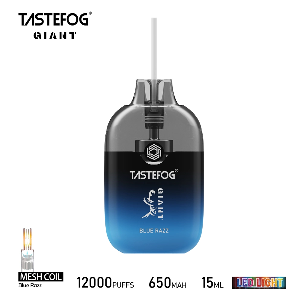 Wholesale/Supplier I Vape Tastefog crystal 12000 Puff E Cigarette with Mash Coil 15ml E-Liquid 50mg Nicotine Disposable/Chargeable Vape