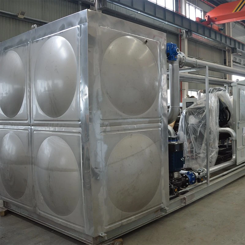 Hot Water Cooling Cold Water Storage Stainless steel Tank for Industriall Water Cooling Tower