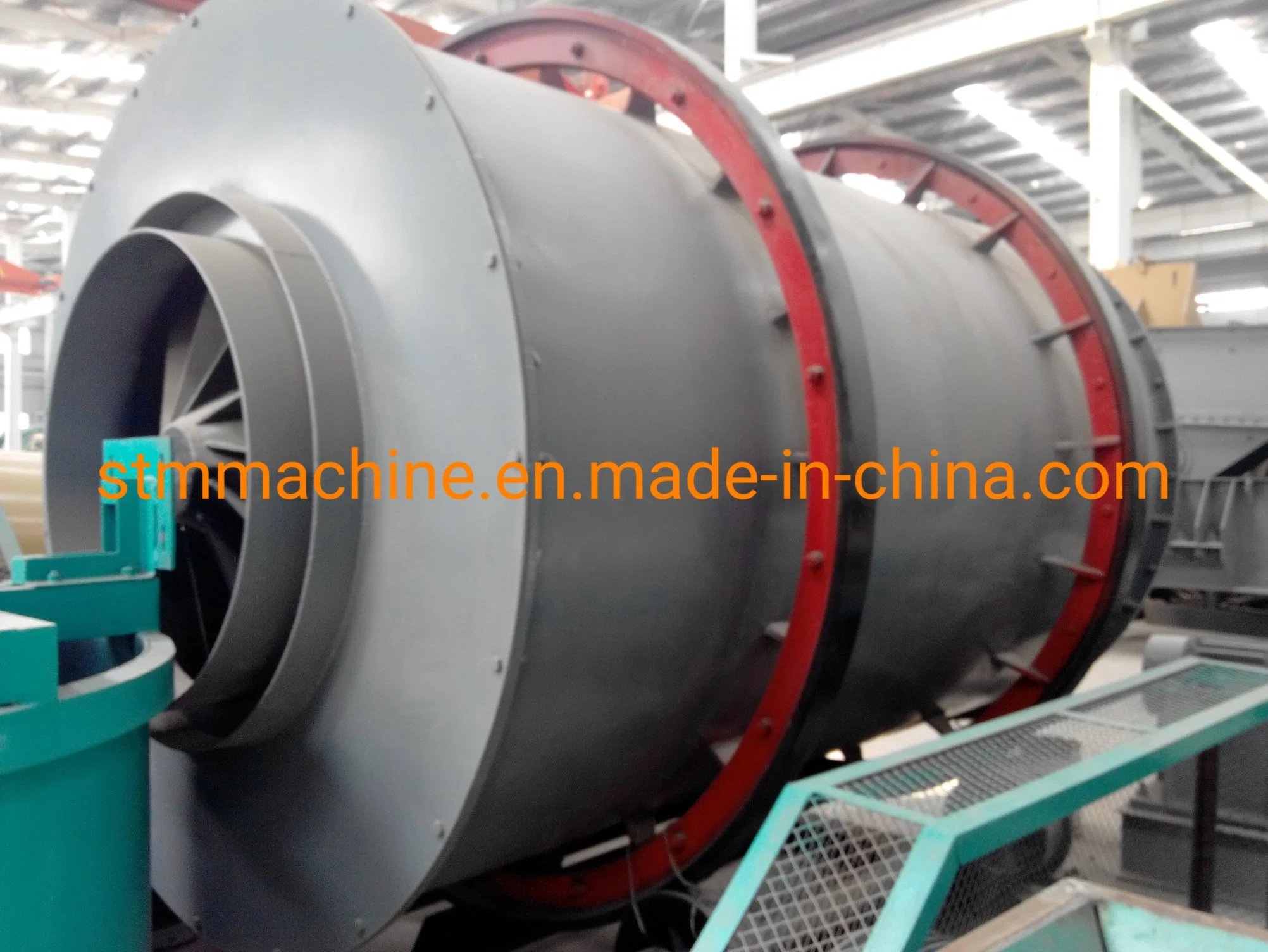 High Efficiency Limonite Iron Ore Sand Three Drum Cylinder Rotary Dryer Drying Equipment