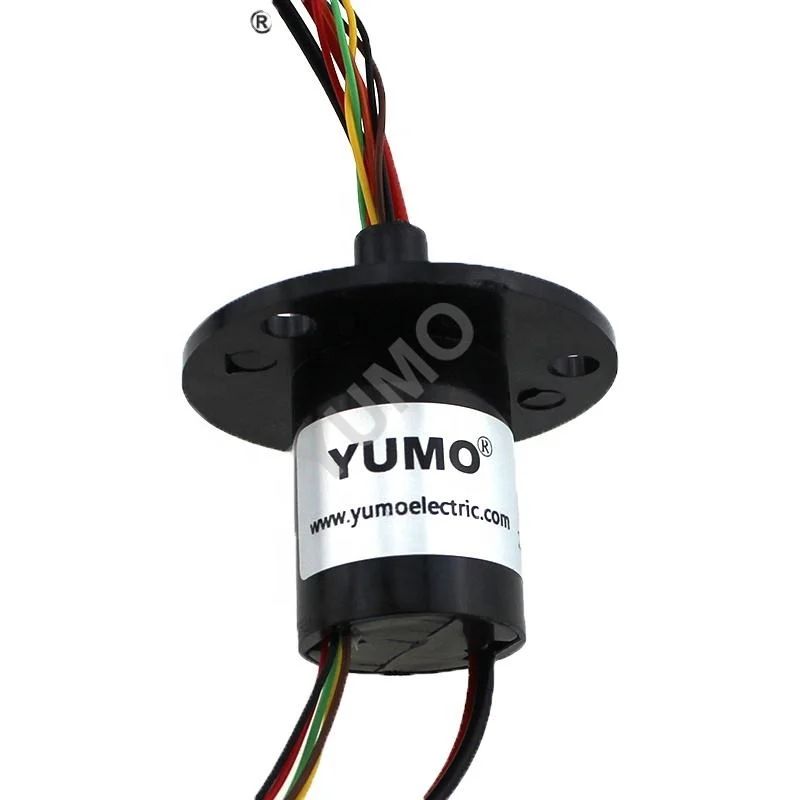 Yumo Sr022-6s/2p 6signal Wires+2 Power Wires Capsule Slip Ring