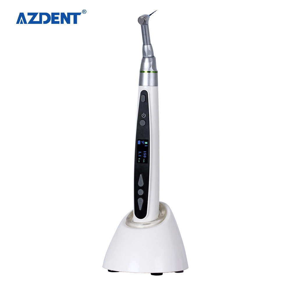 Azdent LED Wireless Mini Endo Motor Treatment 16: 1 Reduktion Contra Winkel