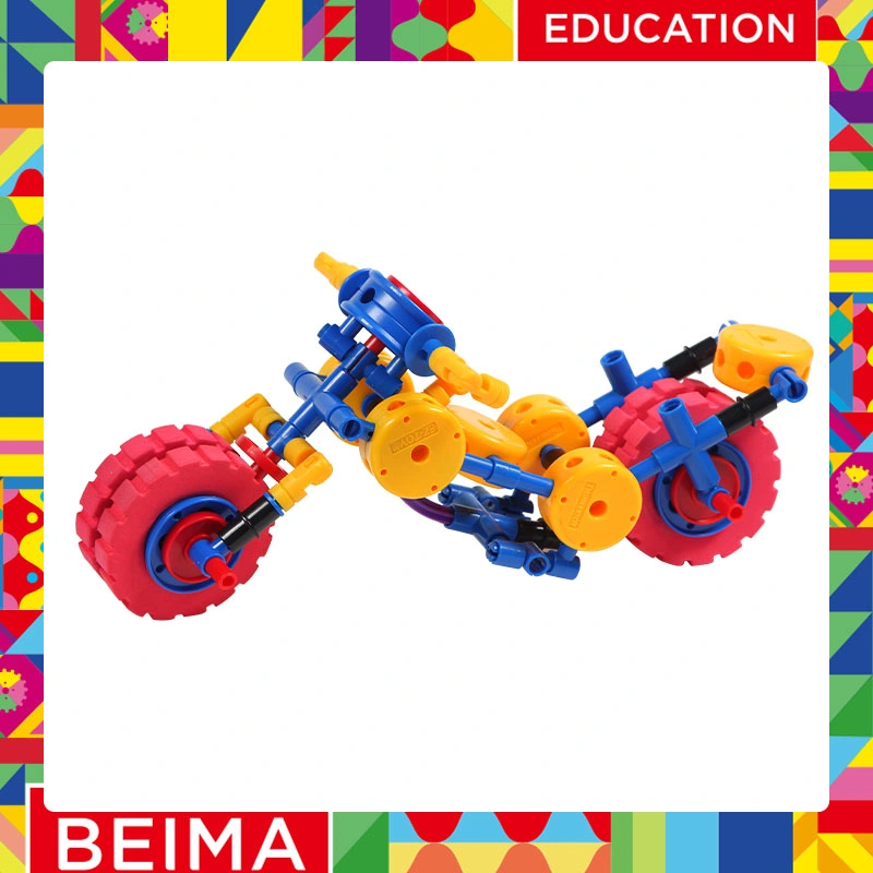 Educational Building Block Car Toy for 3+ Children